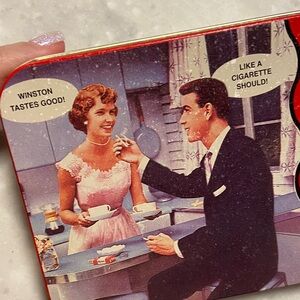 Winston Tin Box with sealed Playing Cards